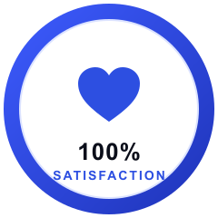100% Satisfaction recognition