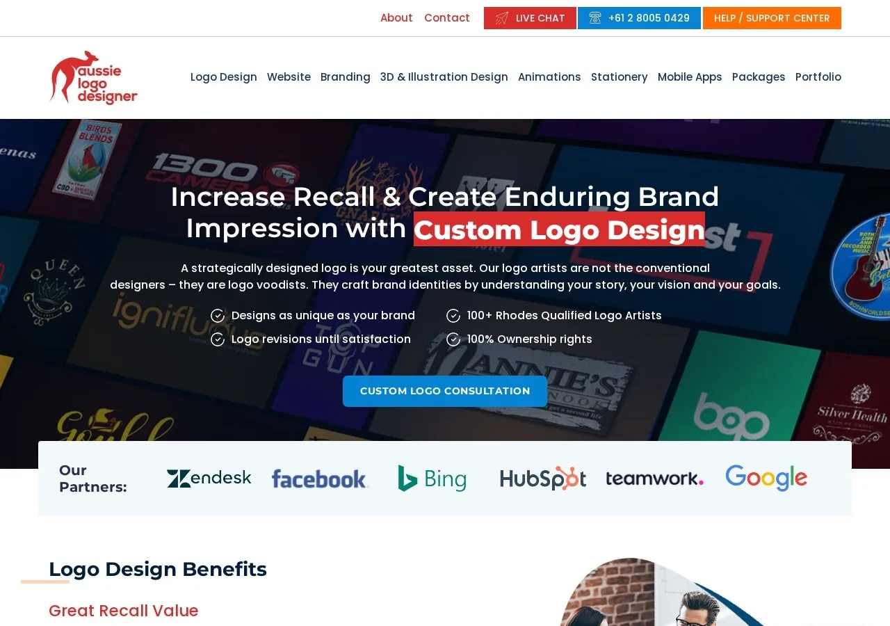 Logo Design Company Website