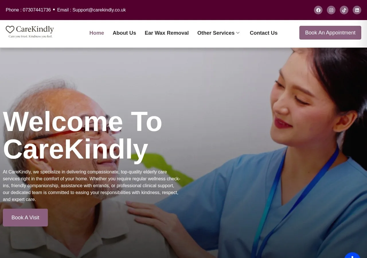 A Reassuring Front Door for Home Care