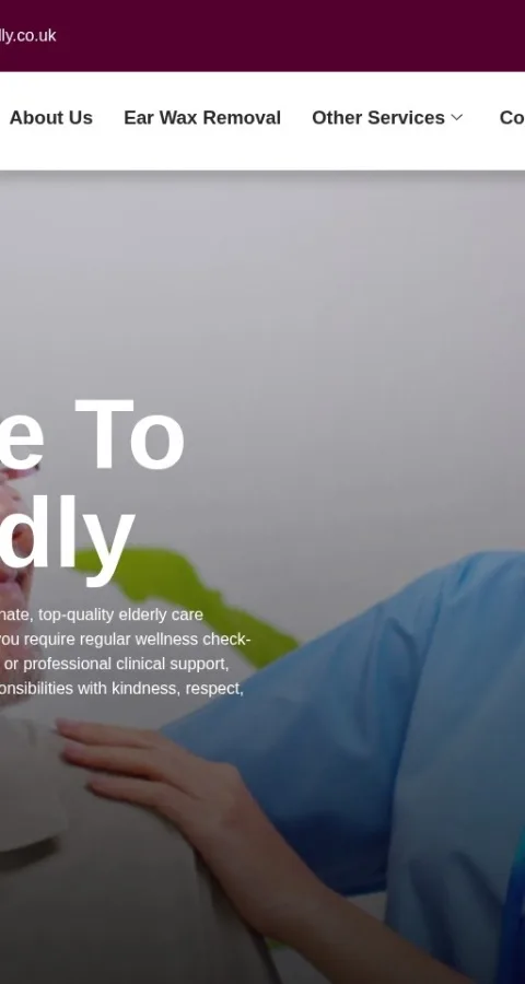 Home Care Provider Website — view 5