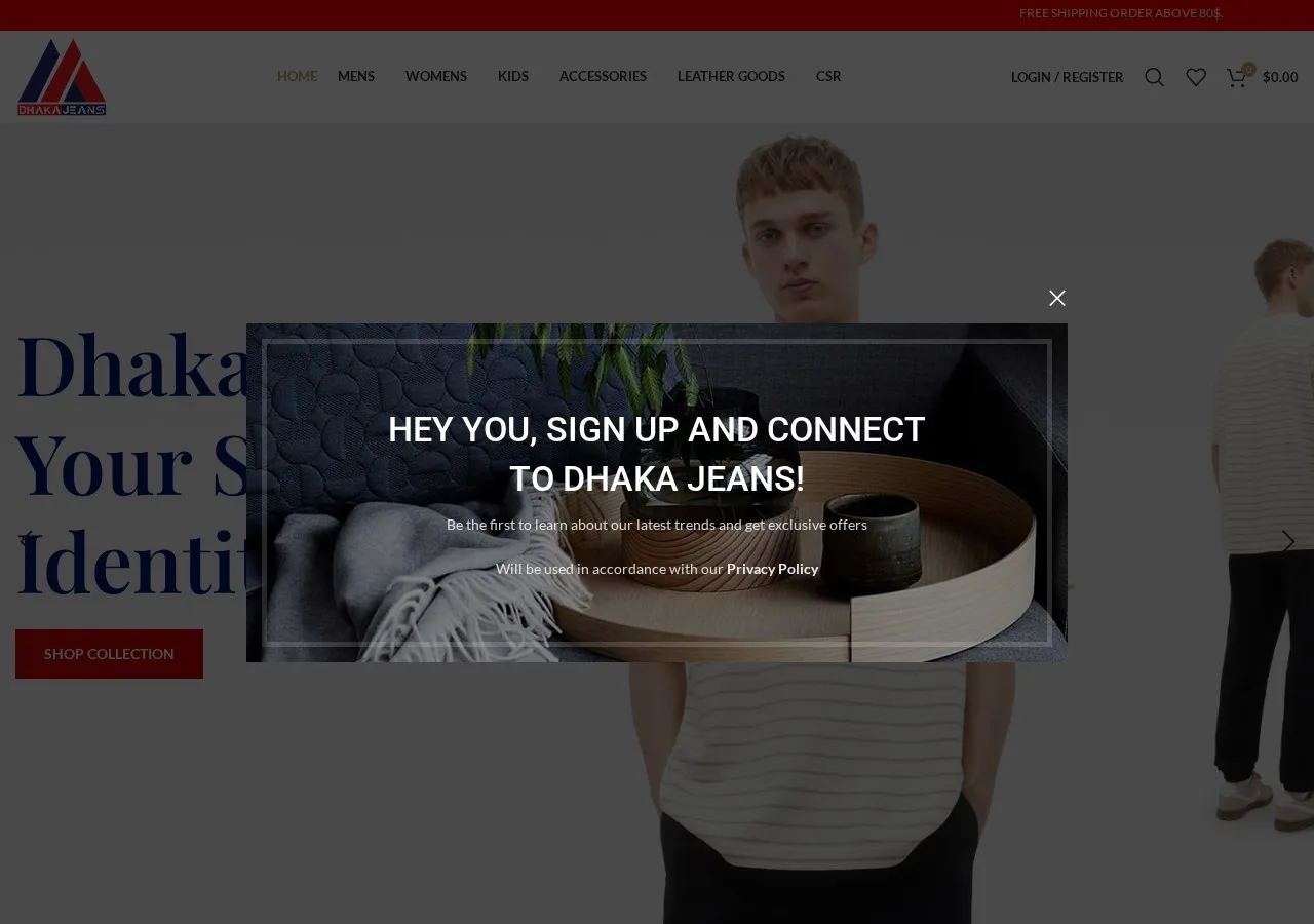 Fashion & Denim Online Store