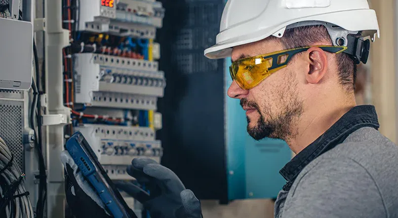 Electrical Services Website — view 2