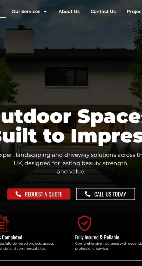 Landscaping Company Website — view 5