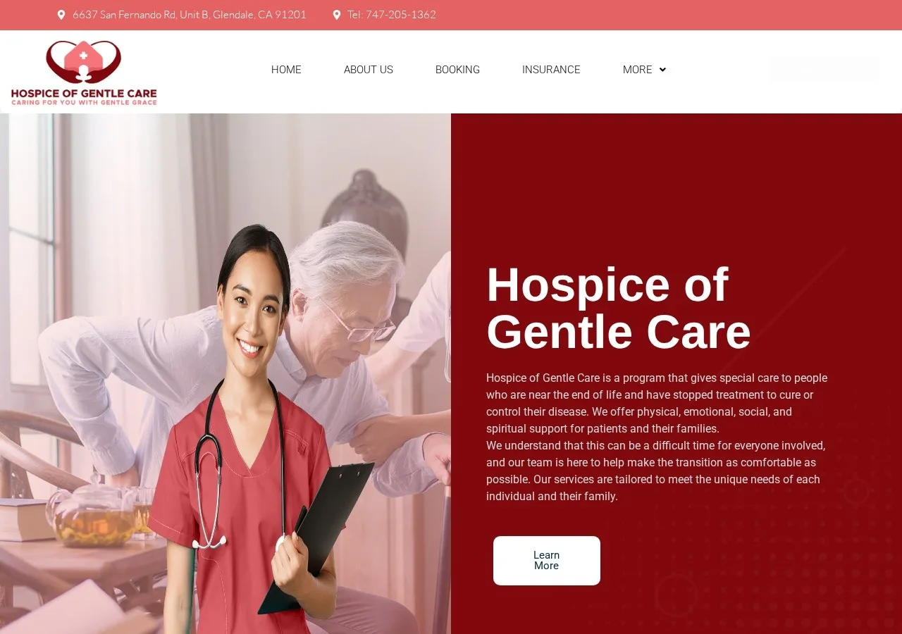 Hospice Care Website