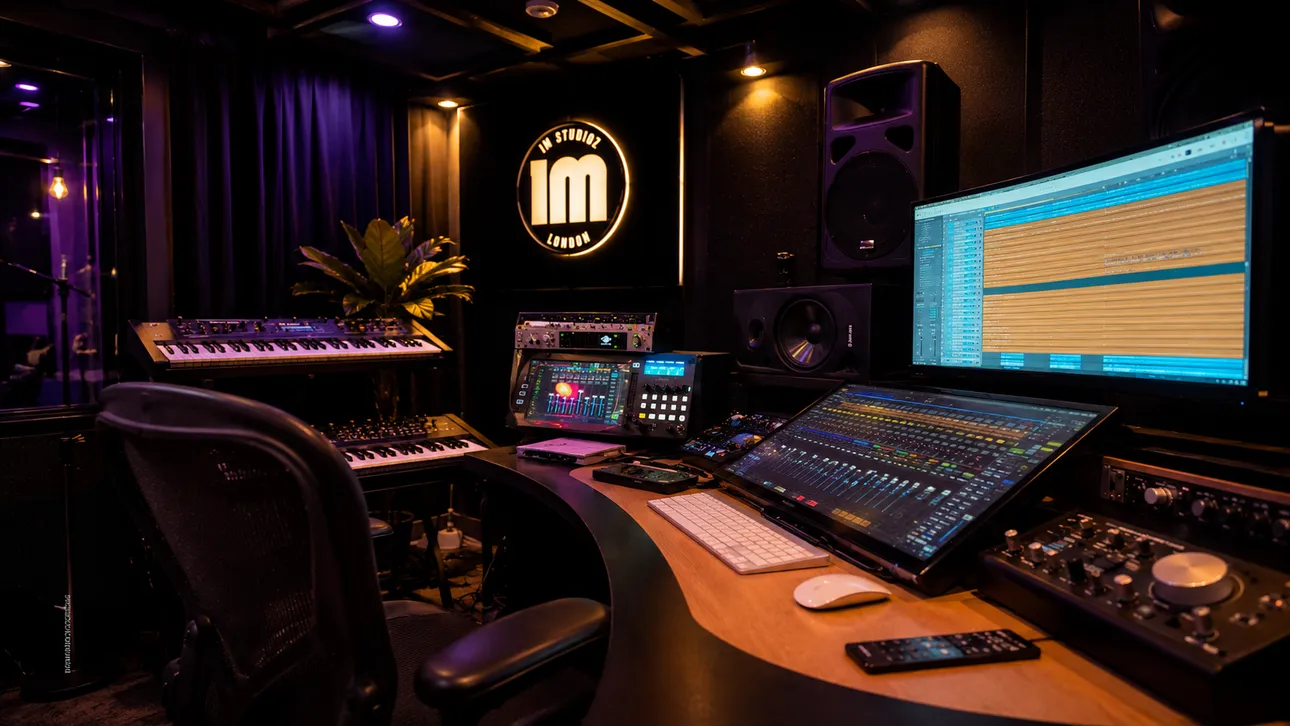 Recording Studio Website — view 2