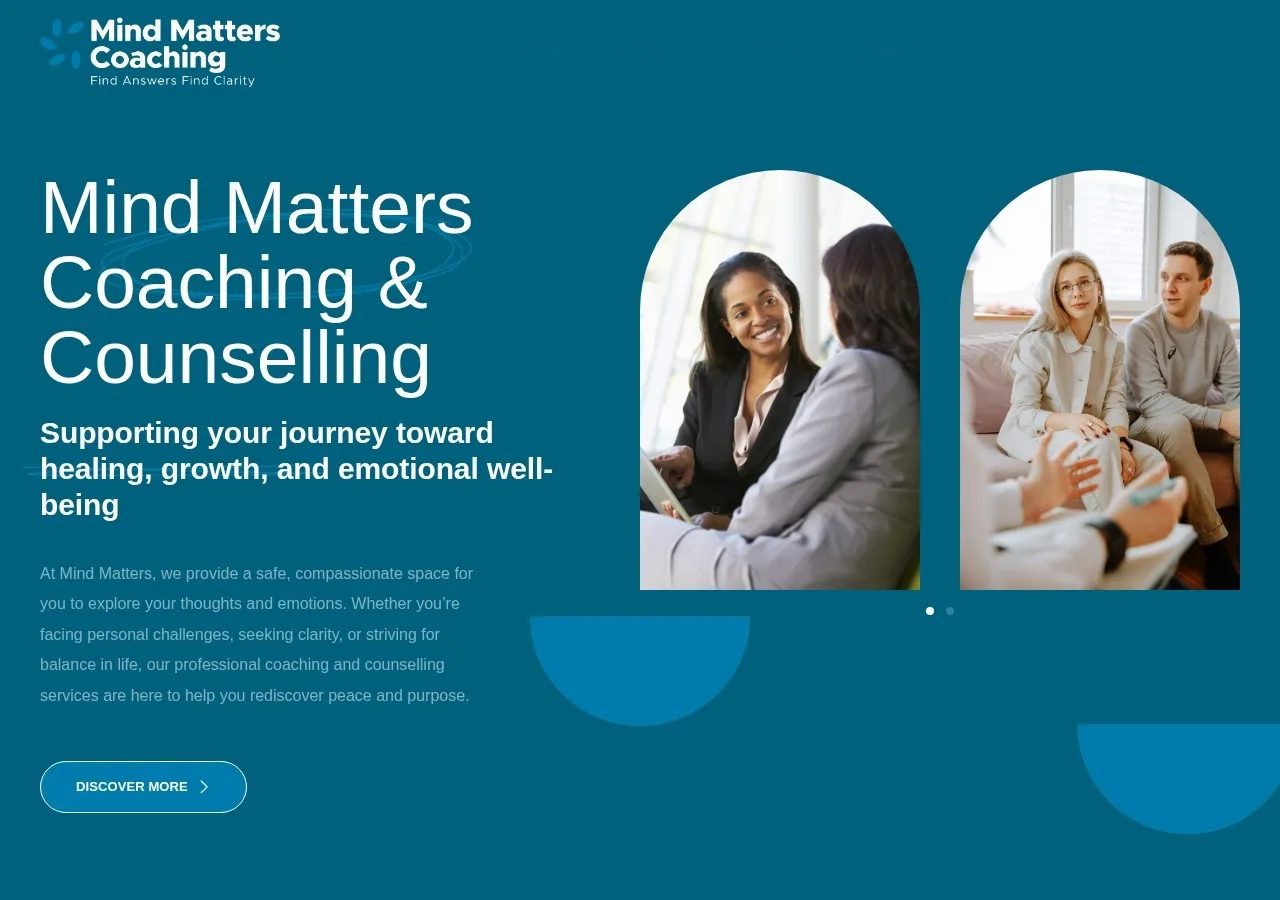 Counselling & Coaching Website