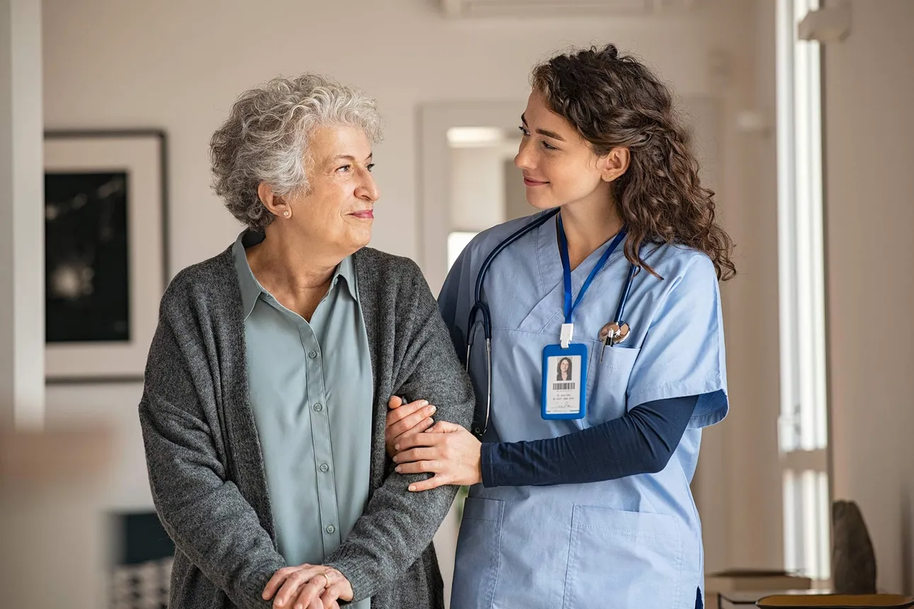 Hospice & Home Care Website — view 2