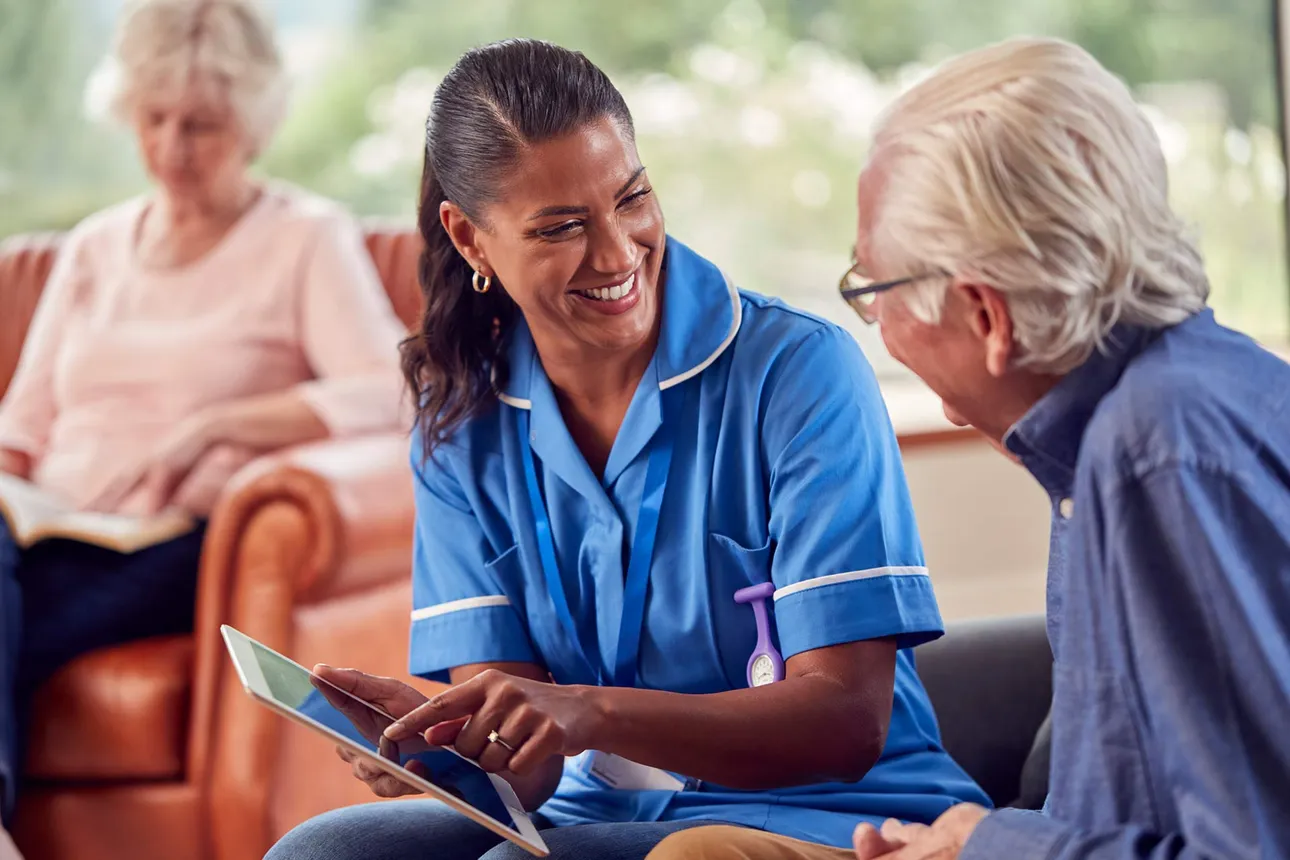 Hospice & Home Care Website — view 3