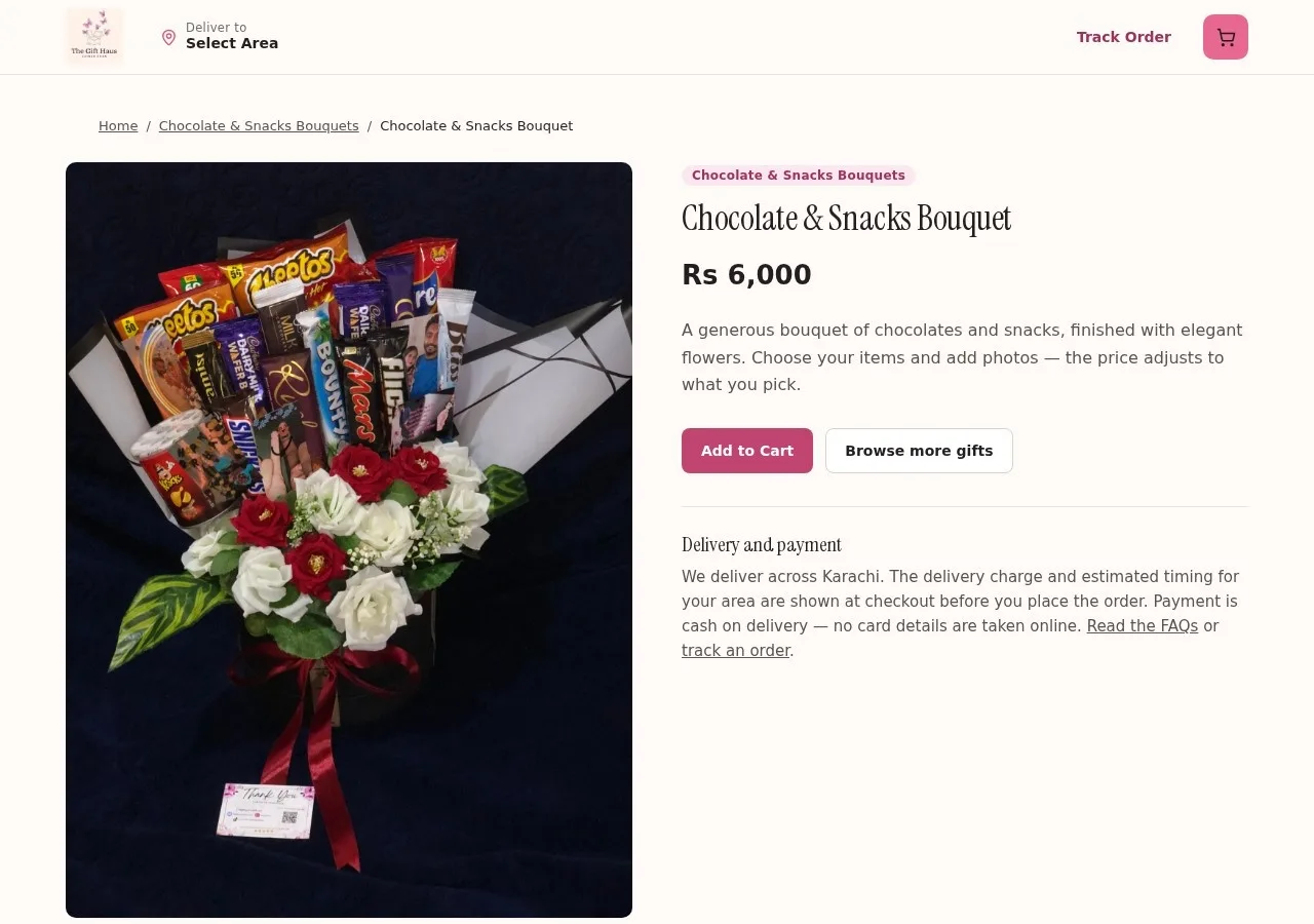 Custom Gifting Store & Admin Platform
