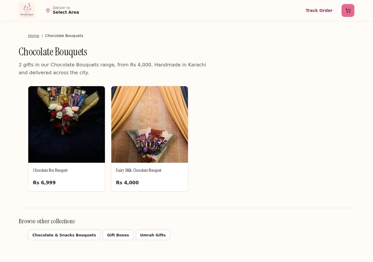 Custom Gifting Store & Admin Platform — view 2