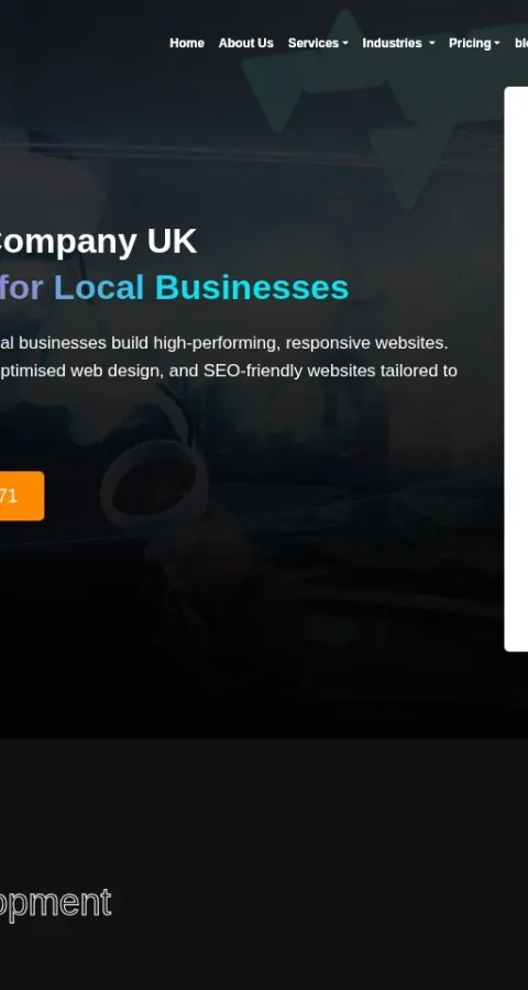 Web Design Agency Website — view 5